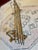 Traditional Vintage Brass Hat and Coat Train Rack For Sale - Image 3 of 7
