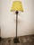 Floor Lamp with Brass Capitals and Fabric Lampshade, 1980s For Sale - Image 13 of 18