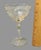 Vintage Fostoria Yellow Versailles Floral Wine Cocktail Glasses- Set of 3 For Sale - Image 6 of 7