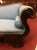 Traditional Antique Empire Settee, Mahogany Frame Settee For Sale - Image 3 of 6