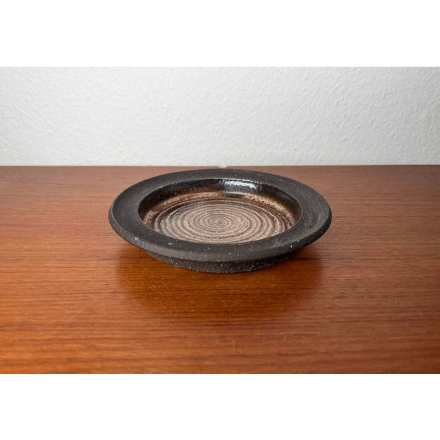 Ceramic Mid-Century Modern Danish Studio Pottery Bowl from Lehmann Pottery, 1960s For Sale - Image 7 of 13