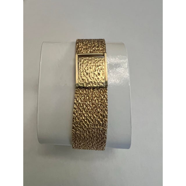 Tiffany and Co. Mid 20th Century Ladies 14k Gold Tiffany Watch For Sale - Image 4 of 9