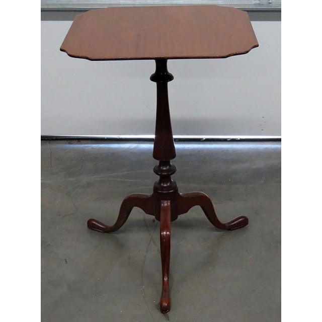 Late 19th Century Nathan Margolis Queen Anne Style End Table For Sale - Image 5 of 5