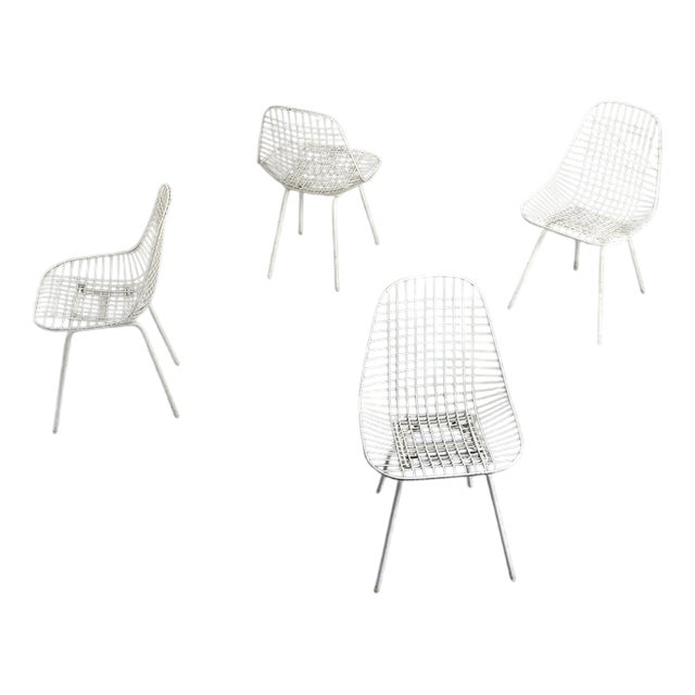 Bikini Chairs by Charles & Ray Eames for Herman Miller, 1950s, Set of 4 For Sale