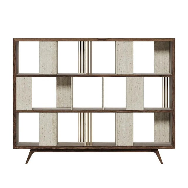 Wordsworth Bookcase from Wood Tailors Club, in New conditions. Designed from 2000 Signed by Maker