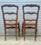 Pair of French Provincial Louis XV Style Oak Side Chairs, Circa 1920. For Sale In Chicago - Image 6 of 11