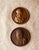 Pair of Antique French Bronze Portrait Medallions, Louis XIII & Joachim Murat, Bespoke Walnut Shadow Boxes For Sale - Image 4 of 13