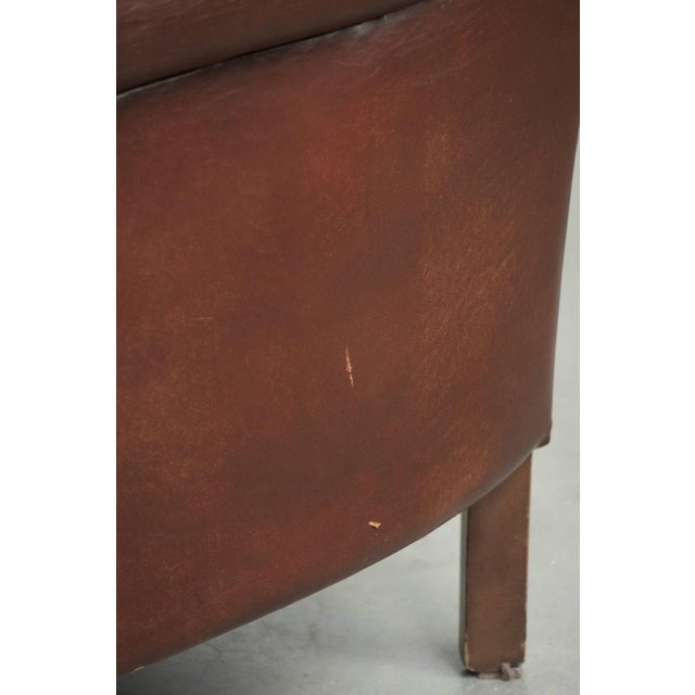 Club Chair in Sheepskin Leather For Sale - Image 14 of 18