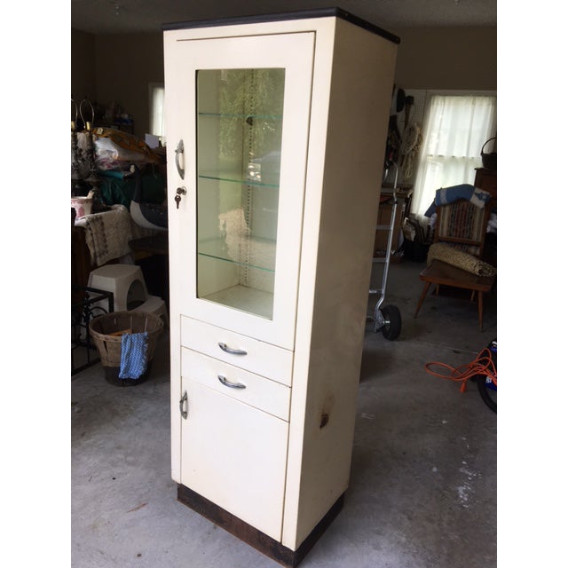 Vintage Metal Porcelain Medical Chairish