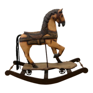 Vintage Rocking Horse Display