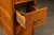Vintage Quartersawn Card File Cabinet With Card Catalog For Sale - Image 10 of 11