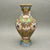 Vintage Chinese Cloisonné Enamel Floral Lotus Vase For Sale - Image 4 of 9