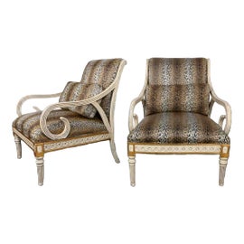 Example of Neoclassical Revival Lounge Chairs