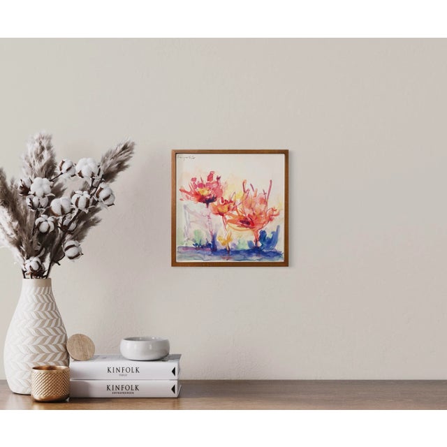 The Blossom No.3 Fanyu Lin 2023 Prints Edition of 25 11 x 11 in. Abstract expressionist art by Fanyu Lin, exuding the...