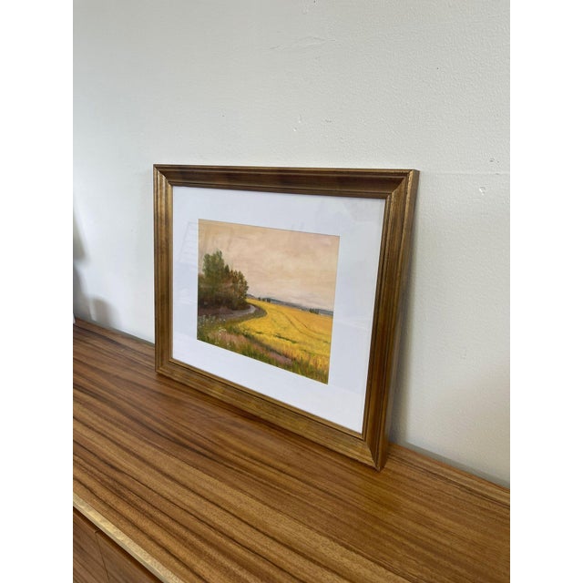 Pair of Framed Giclee Landscape Fine Art Print by Helen Drummond For Sale - Image 4 of 12