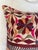 1920s Pillow With Uzbek Textile For Sale - Image 5 of 7