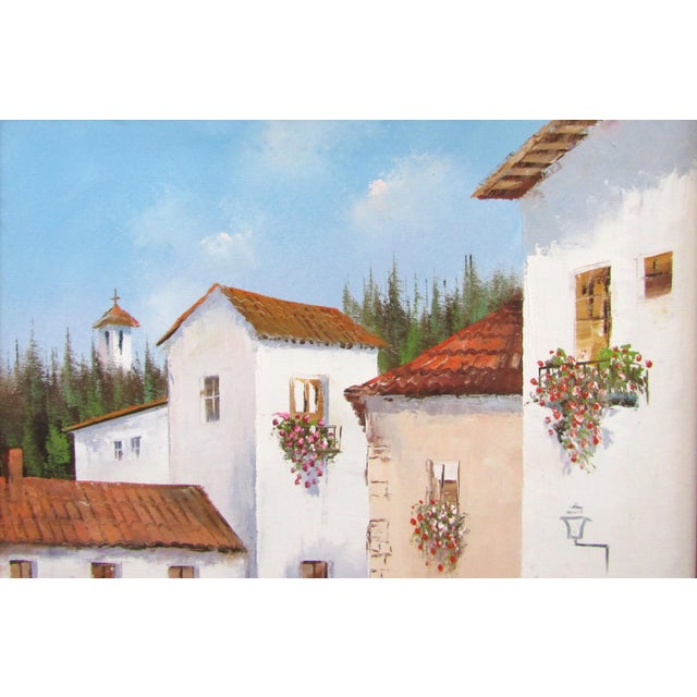 Realism Vintage Canadian Artist Leo Mallet Original Signed Oil Painting For Sale - Image 3 of 7