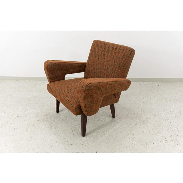 Vintage Armchair from Jitona, Former Czechoslovakia, 1960s For Sale - Image 13 of 15