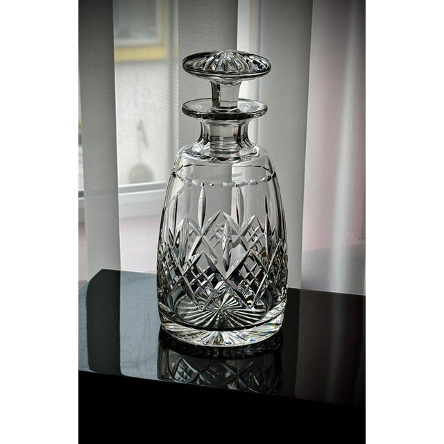 Vintage Crystal Decanter in Cambridge Pattern from Stuart, 1970s For Sale - Image 4 of 11