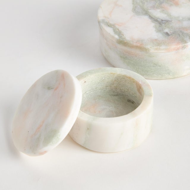 This lovely pair of marble trays are perfect as a catch all in the entry foyer, but versatile enough to dress up the...