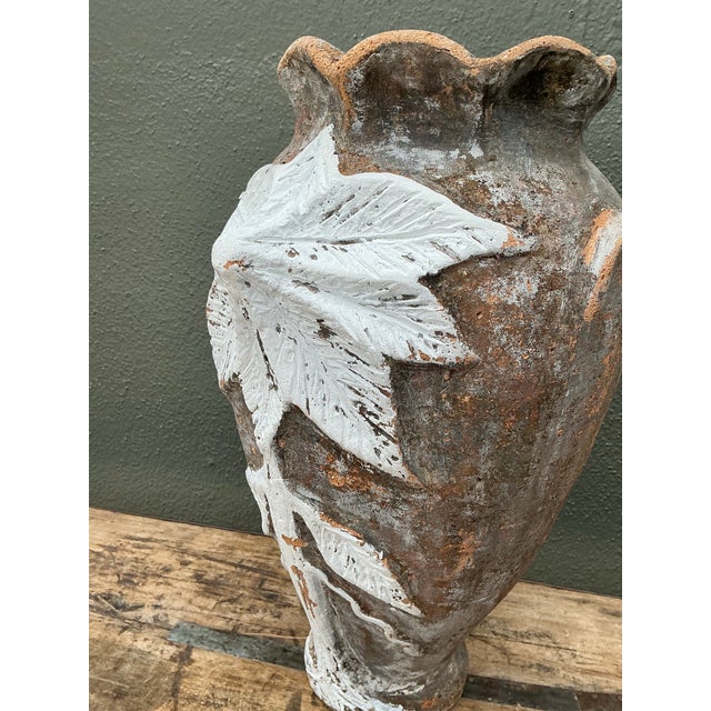 Vintage Hand Painted Single Flower Vase For Sale - Image 11 of 12