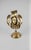 1970s Mid-Century Modern Brutalist Brass Floral Table Lamp, Artisan Sculptural Lighting For Sale - Image 6 of 6