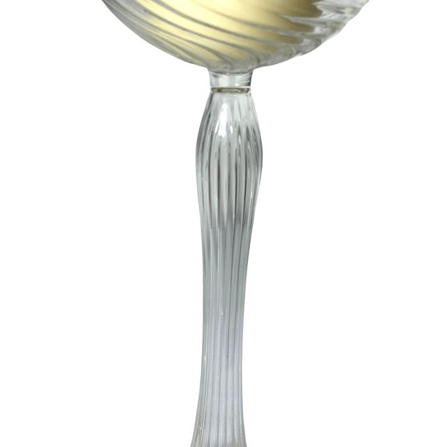 1980s Vintage Renata Gandini Murano Glass Graduated Candlesticks - Pair For Sale - Image 11 of 11