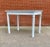 White Late 19th Century Swedish Painted Console Table For Sale - Image 8 of 8