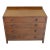 1930's English Art Deco Chest With Wood Chippendale Knobs For Sale