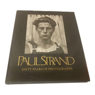 1976 First Edition Paul Strand "Sixty Years of Photographs" Hardcover Aperture Monograph For Sale
