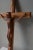 1980s 1980s Wooden Hand Turned Jesus on the Cross For Sale - Image 5 of 6