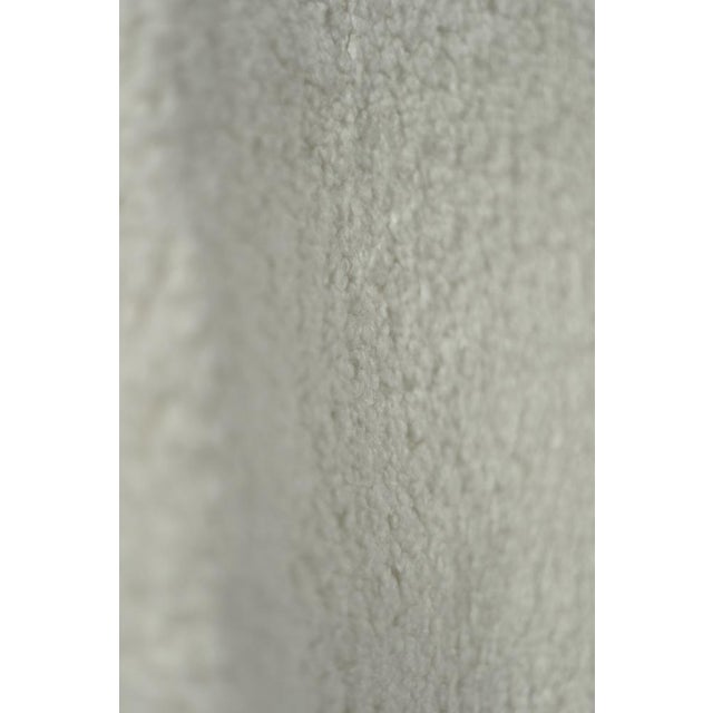 Mid-Century Modern Scandinavian Teak White Armchair Domus by Inge Andersson for Bröderna Andersson, 1960s For Sale - Image 9 of 18