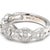 Early 21st Century 0.45ctw Diamond Curved Band Ring, 14k White Gold, Ring Size 6.75 For Sale - Image 5 of 6