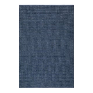 Driftwood Handmade Rug Navy Blue 2x3 For Sale