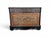 The structure is characterized by a refined chromatic interplay: the sides, top, and contoured base are finished in an...
