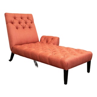 Patrick Naggar Ralph Pucci Attributed Neo-Chester Tufted Daybed Chaise Longues For Sale
