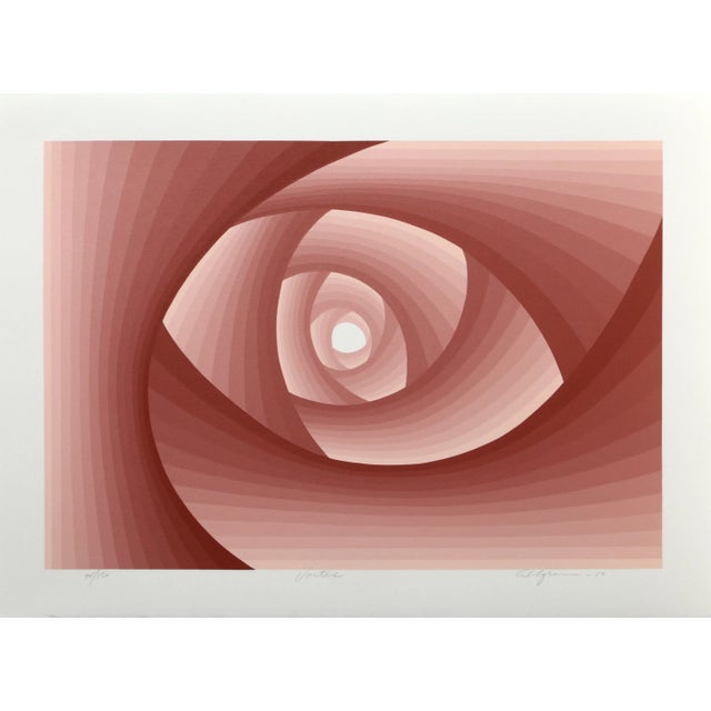 Vortex, Roy Ahlgren Screen Print For Sale In New York - Image 6 of 6