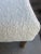 Lee Industries Ivory White Shearling Bench For Sale In Denver - Image 6 of 12
