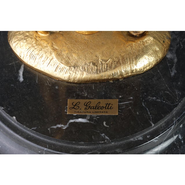 Hollywood Regency Theatrical Table Lamp from Galeotti, Italy, 1970s For Sale - Image 11 of 15