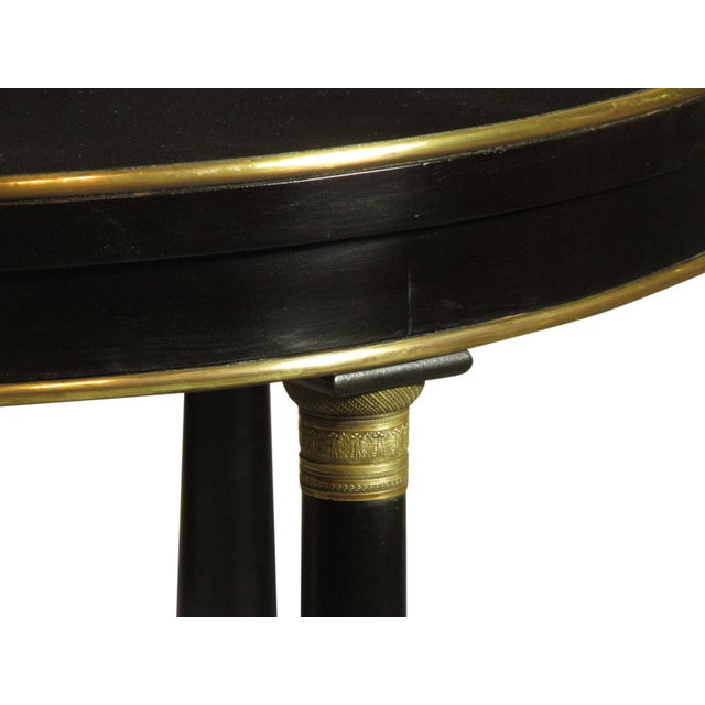 Late 19th Century French Empire Style Center Table For Sale - Image 4 of 8