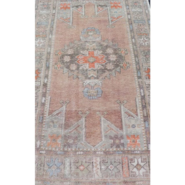 Measures:3'4 x 5'7 Beautiful Turkish rug with cheerful design, Keivan Woven Arts / rug EN-2338, country of origin / type:...