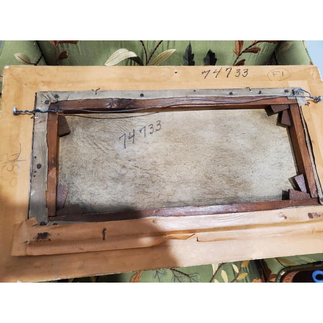 Brown Landscape With Cottage - George Eyres For Sale - Image 8 of 8