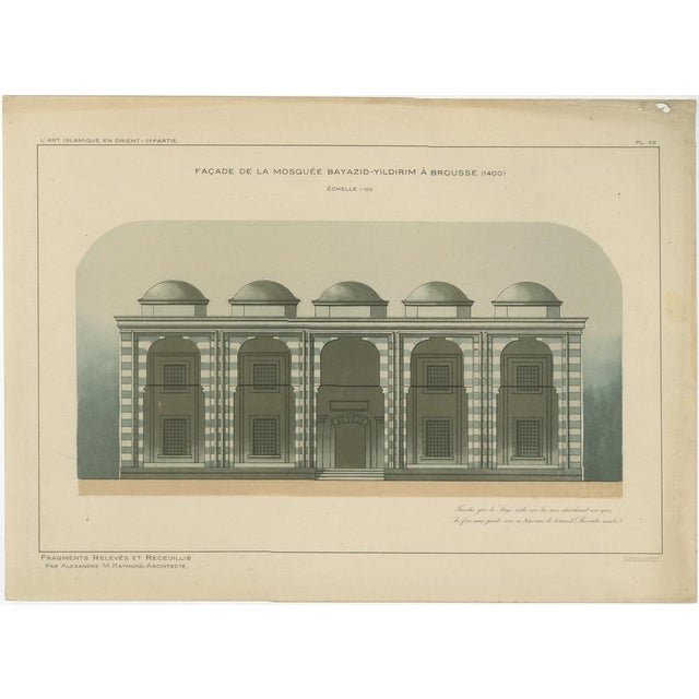 Alexandre M. Raymond, Bursa (Bayezid Yıldırım), 1924, Paper For Sale - Image 3 of 10