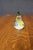 Late 20th Century Murano Style Art Glass Pear Paperweight With Lampworked Flowers For Sale - Image 5 of 7
