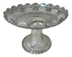Vintage Glass Fruit Bowl, 1950s