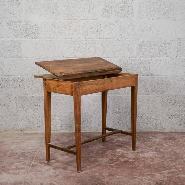 2000 - 2009 Folding Writing Table in Wood For Sale - Image 5 of 15
