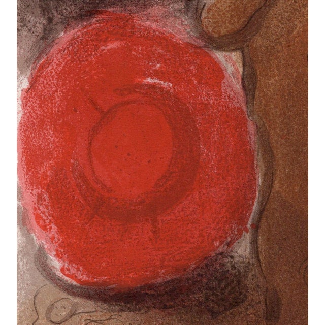 1960s Marc Chagall, Rencontre de Ruth et de Booz (Meeting of Ruth and Boaz), 1960, Original Lithograph For Sale - Image 5 of 8