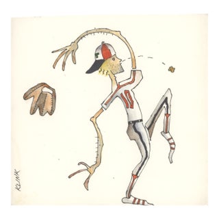 Play Ball Pop Art Acrylic Painting For Sale