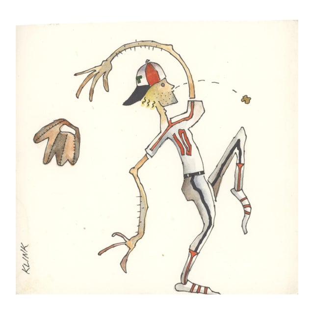 Play Ball Pop Art Acrylic Painting For Sale