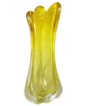 Glass Vase by Luciano Ferro for A.VE.M., 1960s
